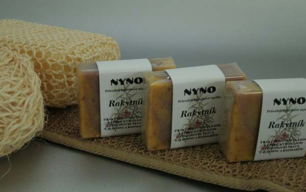 Rakytník, prírodné mydlo Nyno Rakytník, prírodné mydlo Nyno
