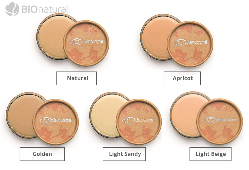 Korektory na kruhy pod očami Couleur Caramel Korektory na kruhy pod očami Couleur Caramel